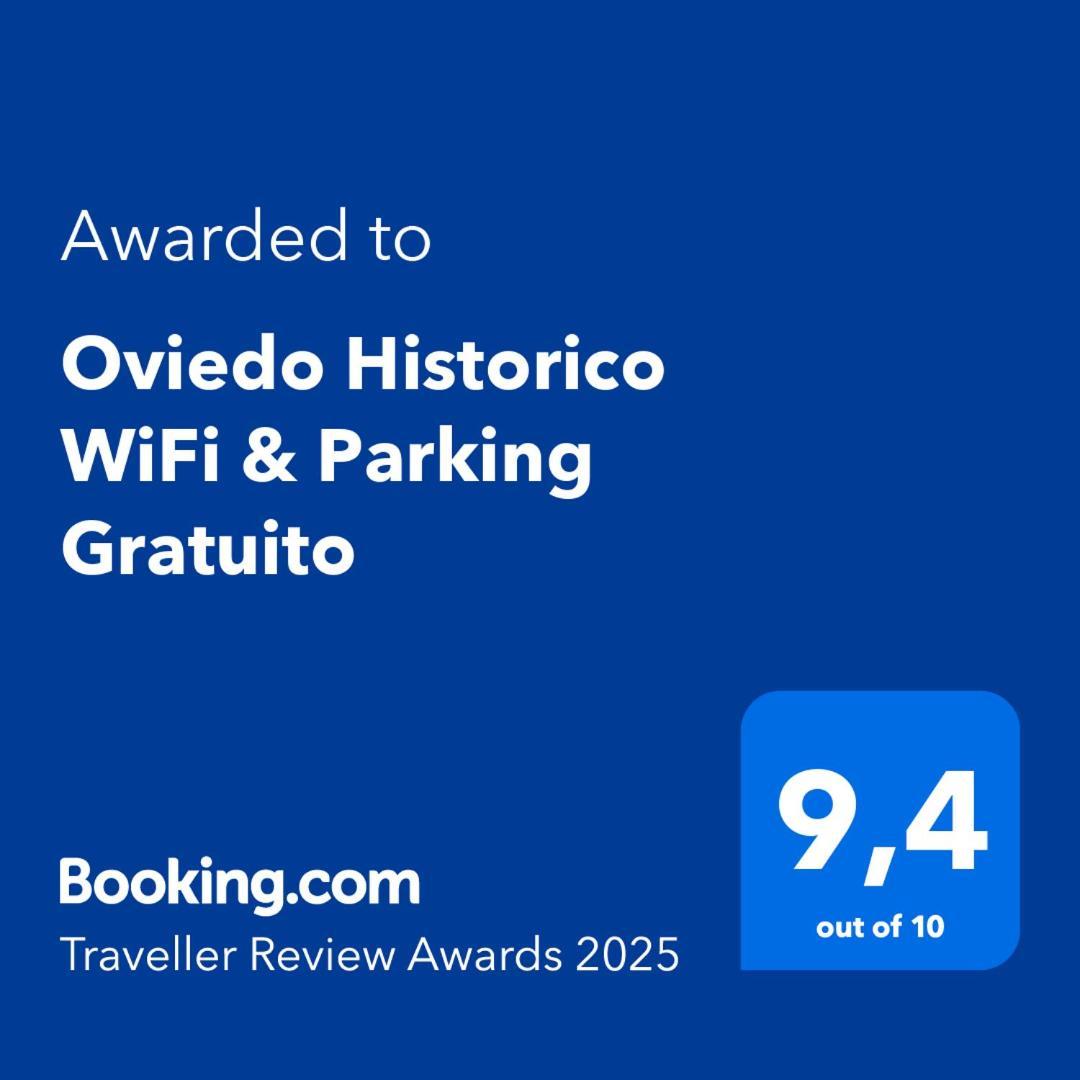 Apartament Oviedo Historico Wifi & Parking Gratuito Zewnętrze zdjęcie